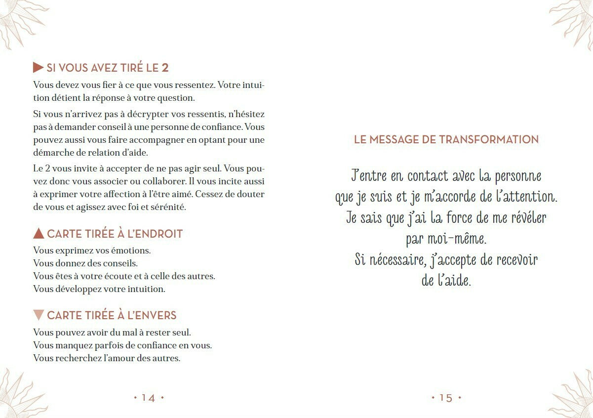 ORACLE DES NOMBRES