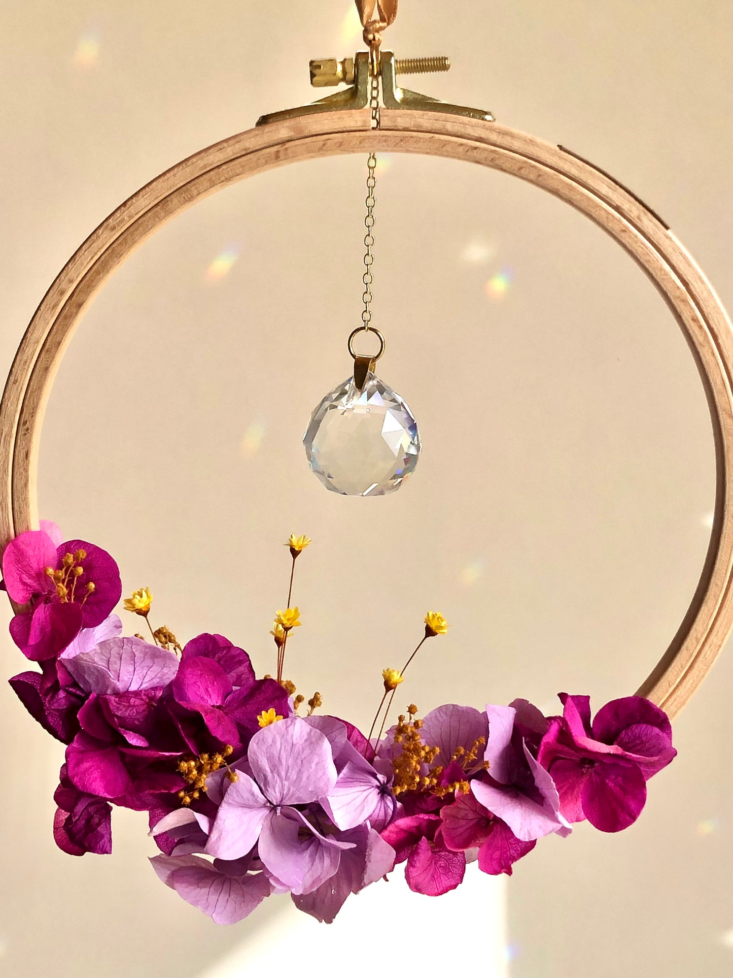 ATTRAPE SOLEIL FLEURI Grand Modèle - Lumière des fées