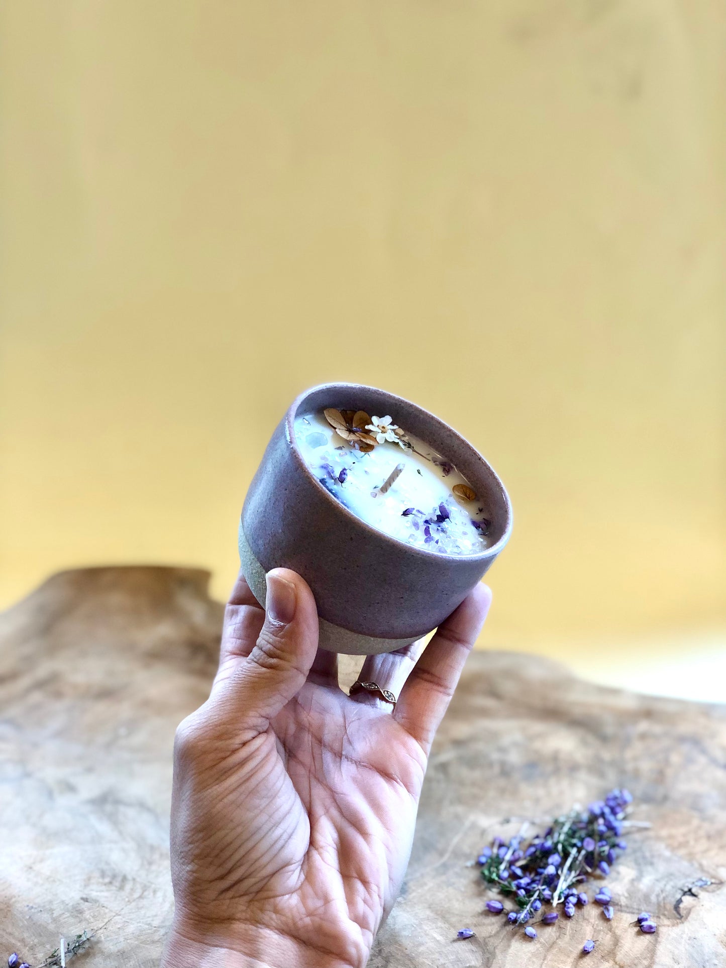 BOUGIE CÉRAMIQUE - Réconfort - Thé Chaï Latte - 3 tailles