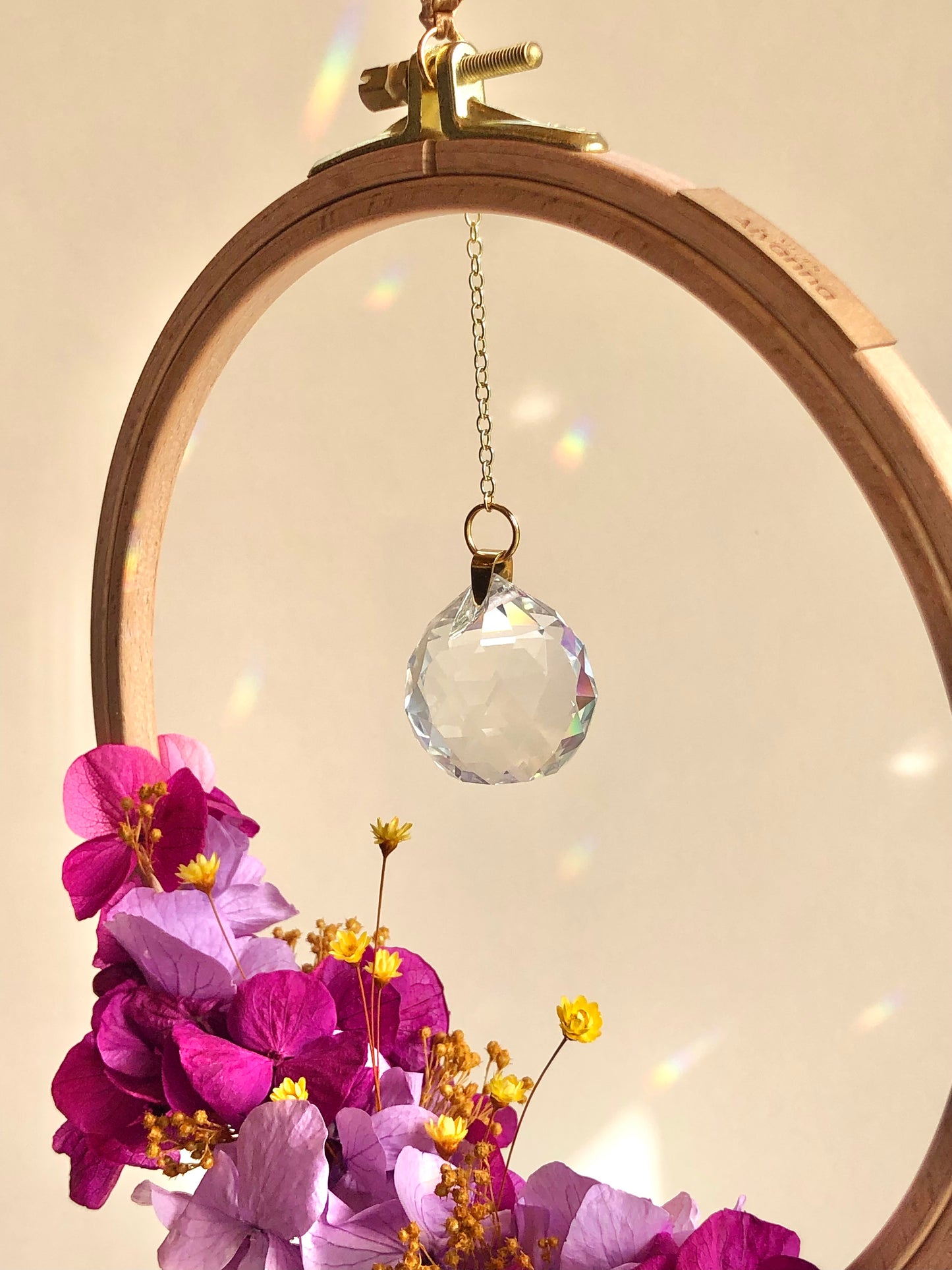 ATTRAPE SOLEIL FLEURI Grand Modèle - Lumière des fées