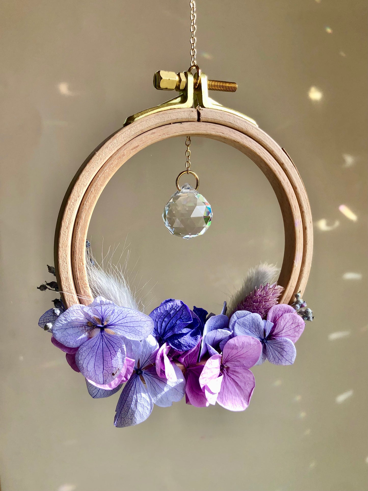 ATTRAPE SOLEIL FLEURI - Absolue mauve