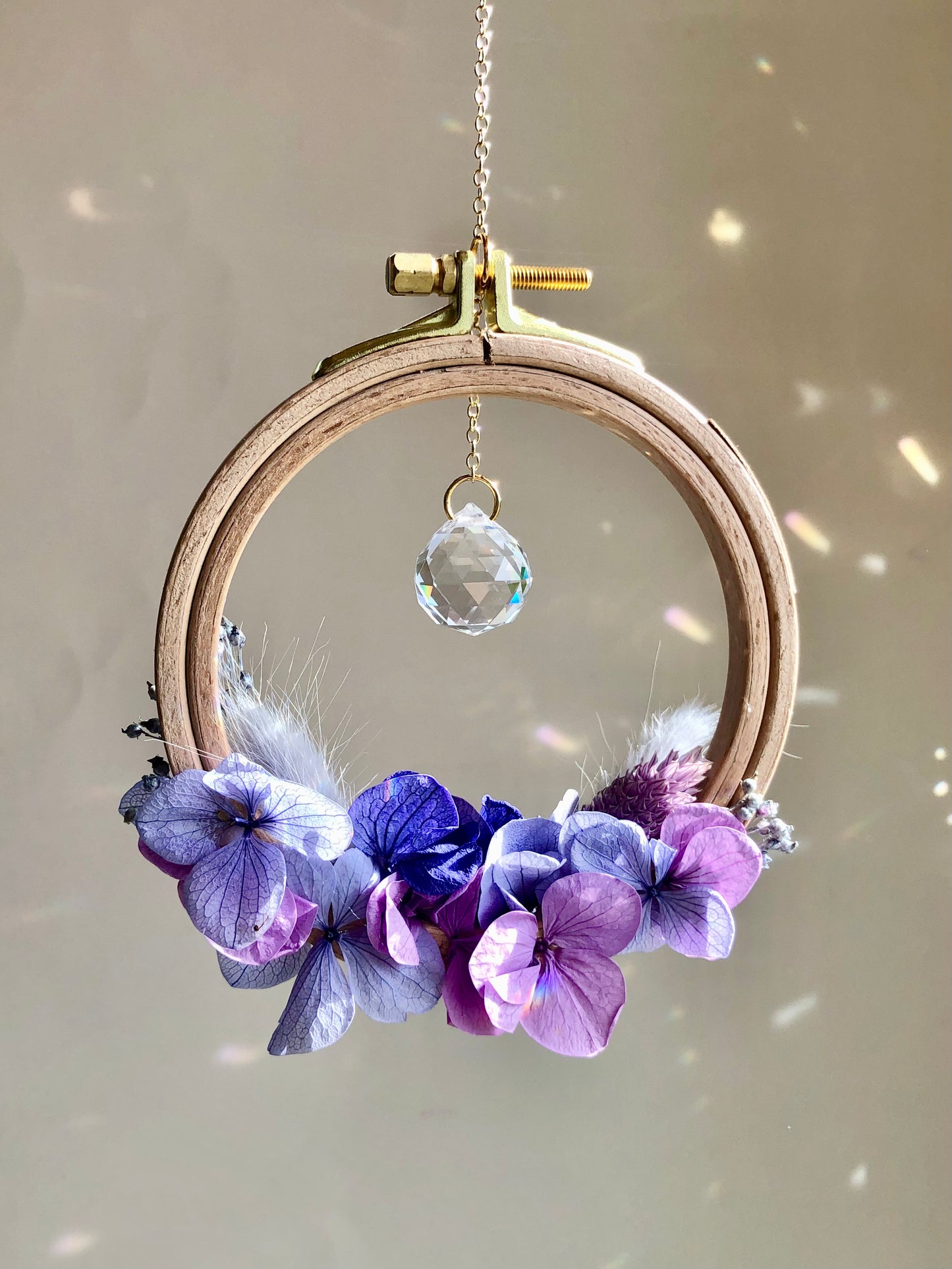 ATTRAPE SOLEIL FLEURI - Absolue mauve