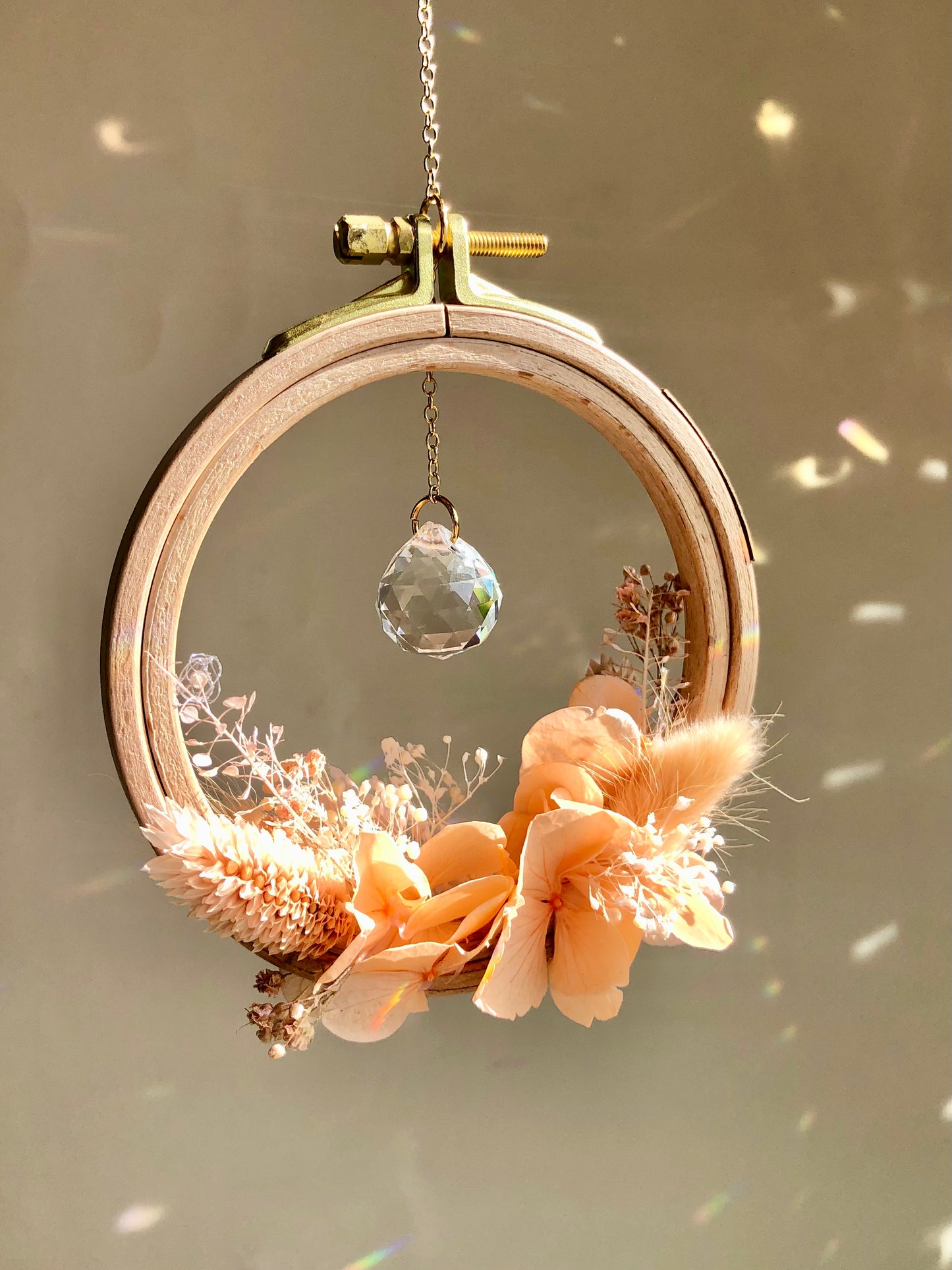 ATTRAPE SOLEIL FLEURI - Absolue orange