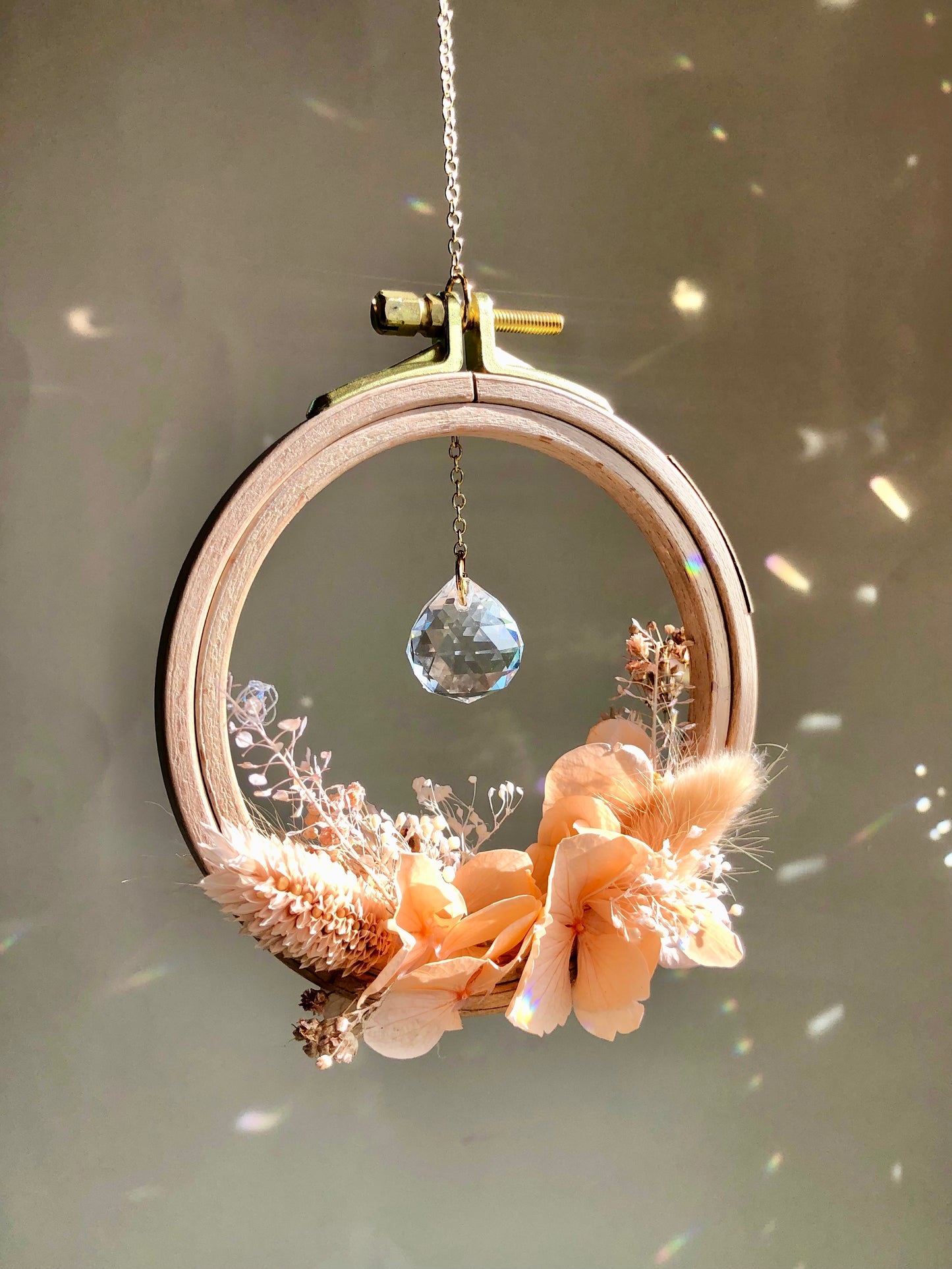ATTRAPE SOLEIL FLEURI - Absolue orange