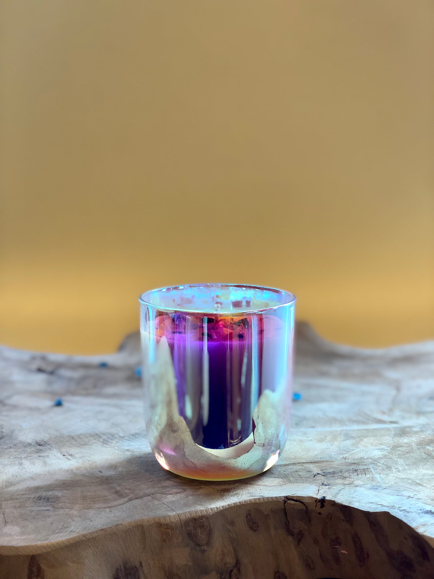 BOUGIE IRIDESCENTE - Harmonie & Sérénité - Encens sacré