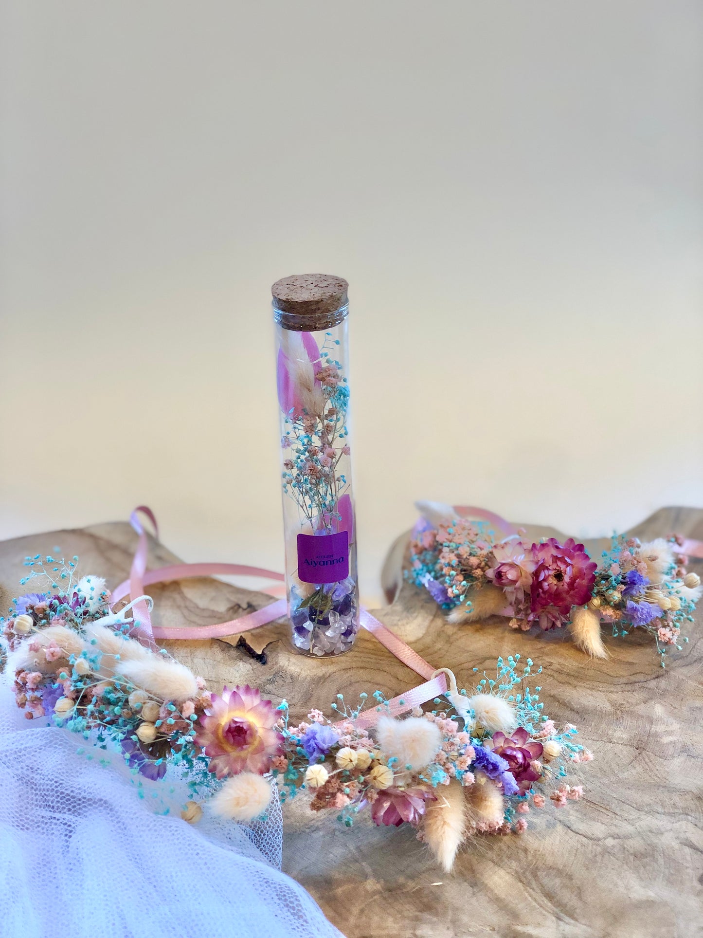 BRACELET RÊVE - Bracelet en fleurs intemporelles