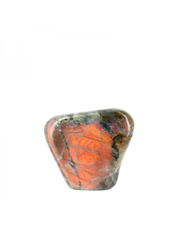 LABRADORITE ROUGE ORANGÉE - 634gr