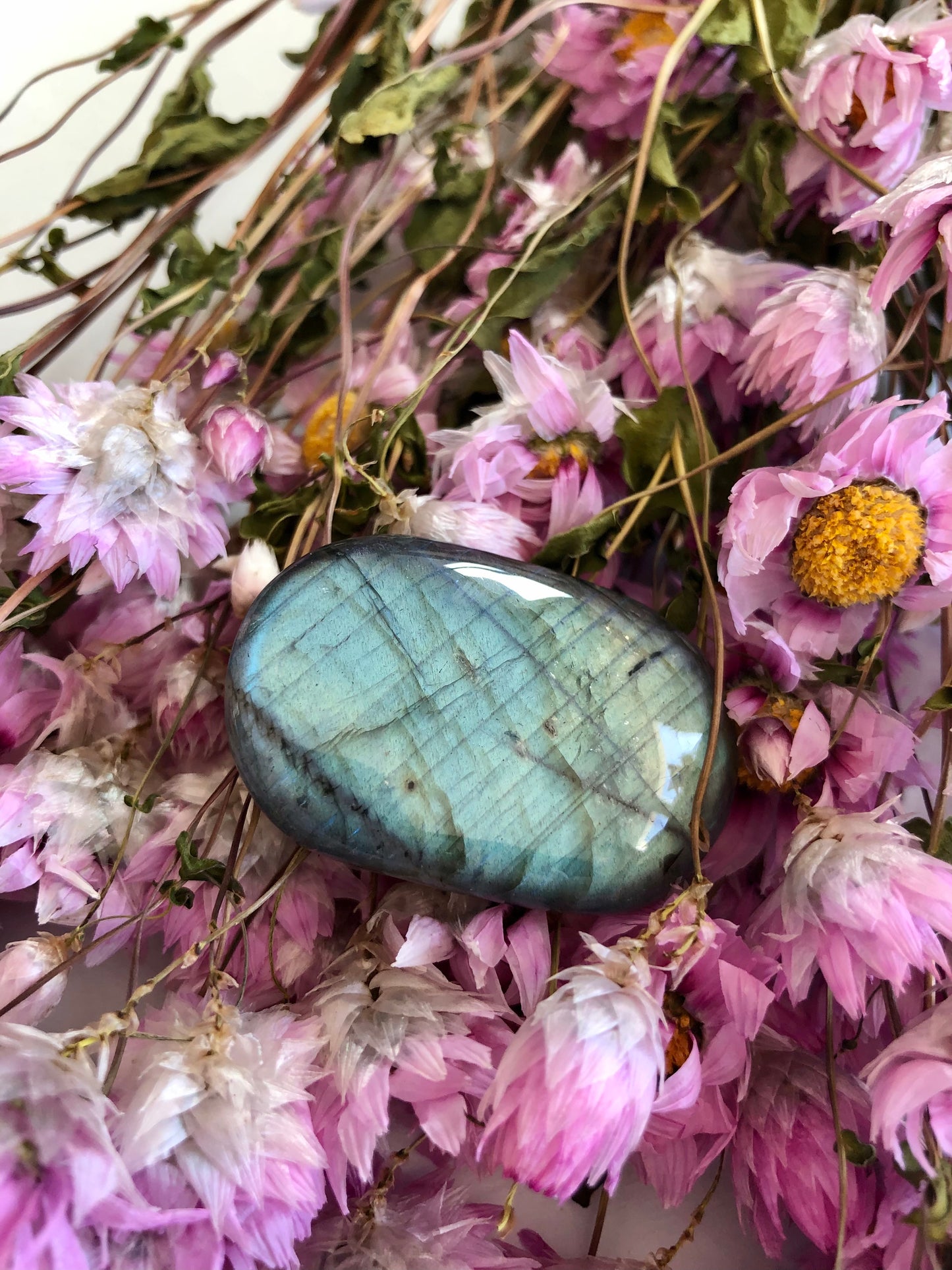 LABRADORITE BLEUE - Galet façon bijouterie