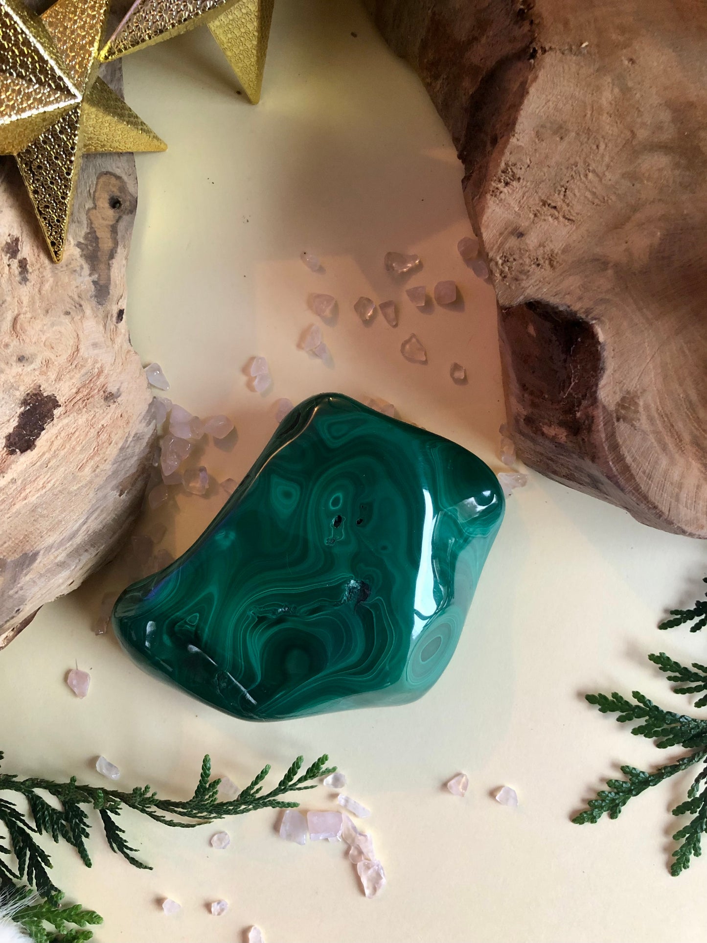 MALACHITE - Forme libre 472 gr