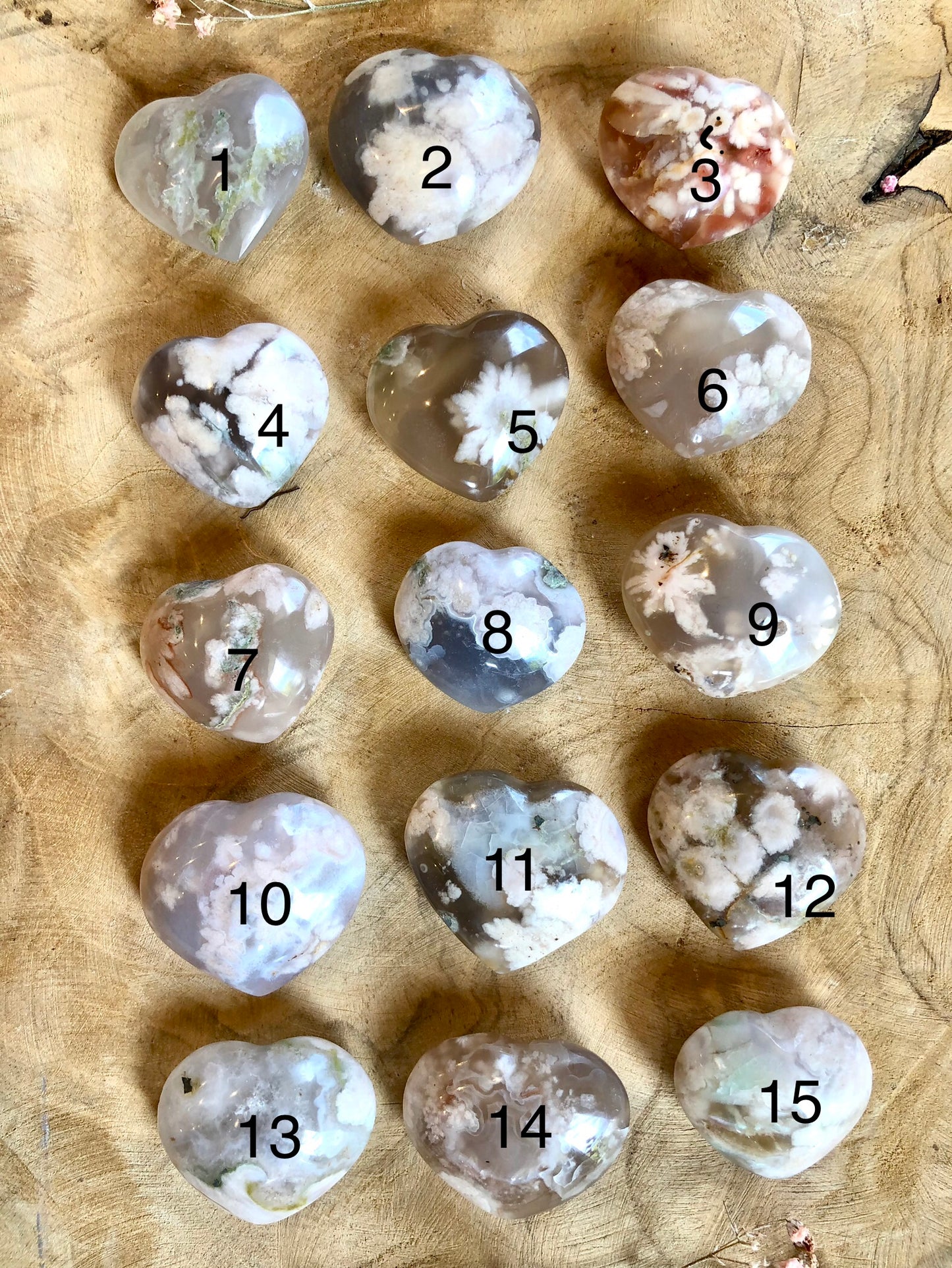 AGATE FLEUR - Apaisement & Bonheur