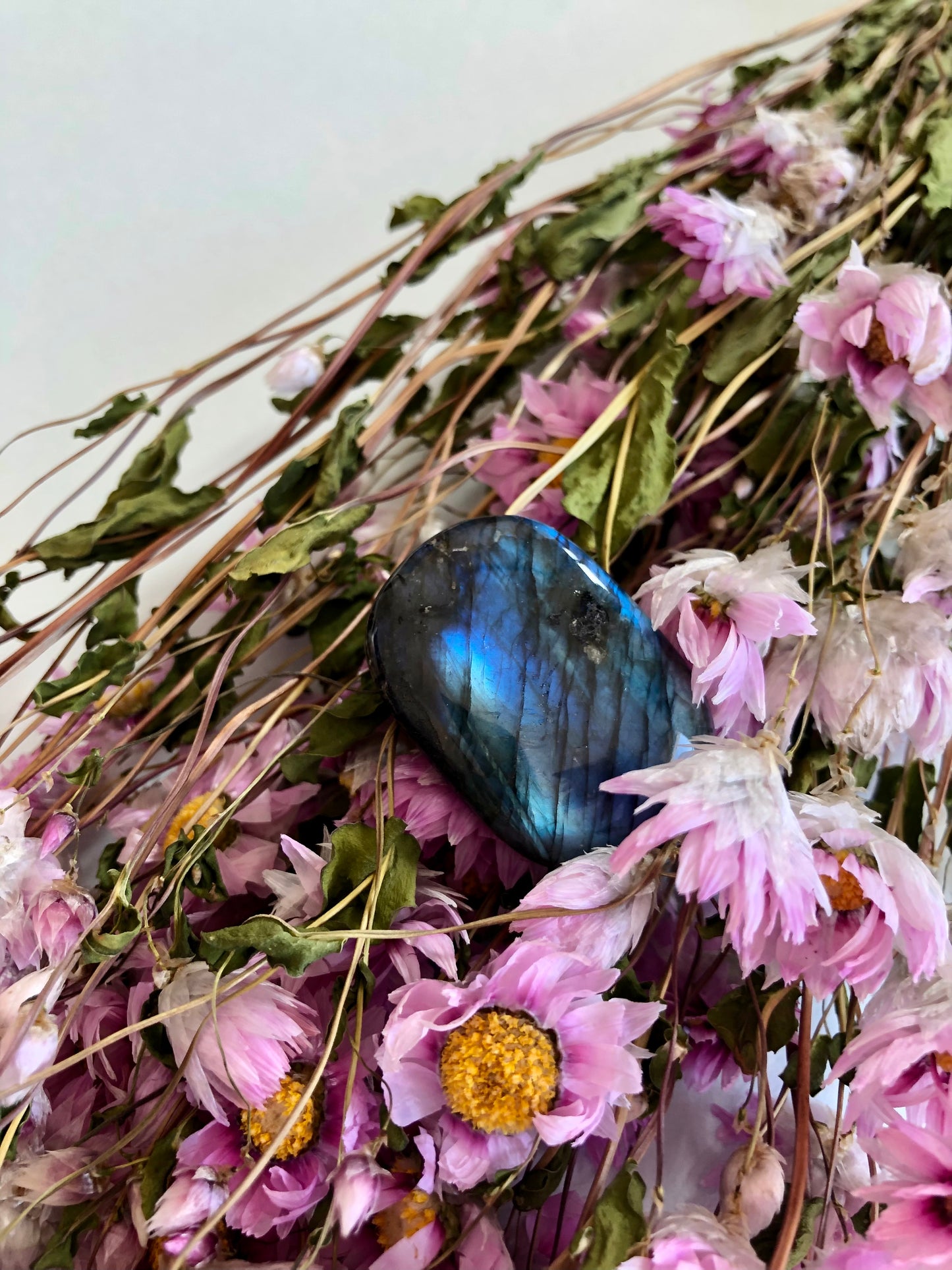 LABRADORITE BLEUE - Galet façon bijouterie