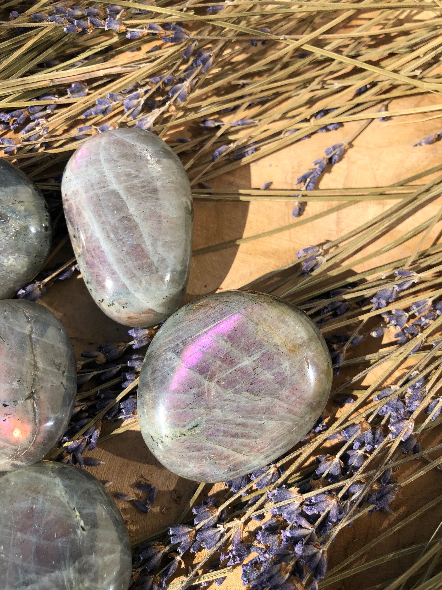 LABRADORITE VIOLETTE - Galet