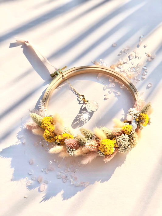 COFFRET CRÉATIF DIY - Je crée ma décoration florale attrape-soleil