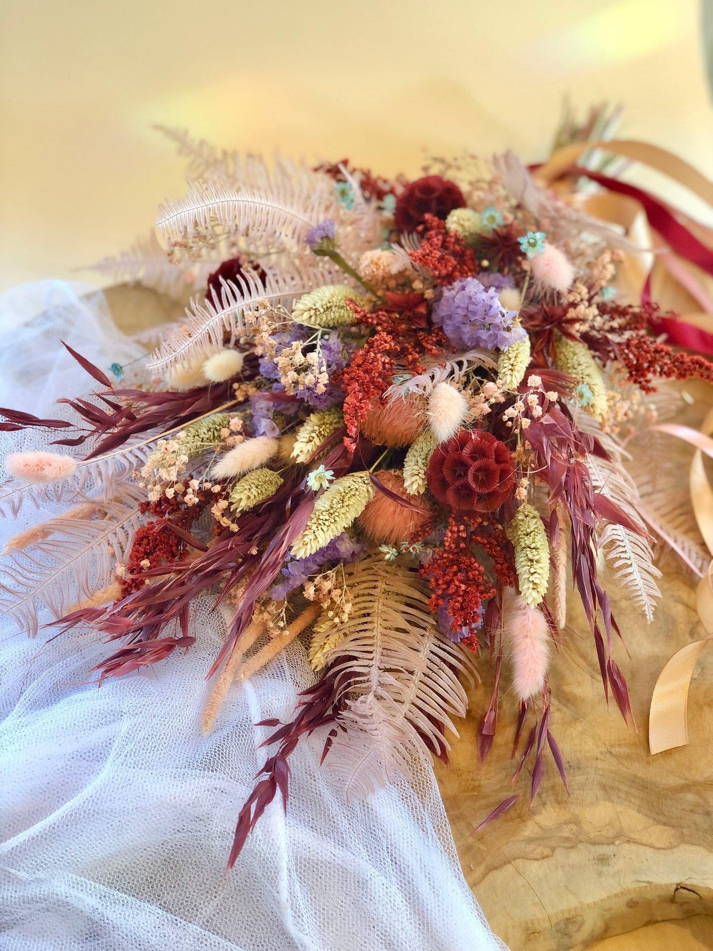 BOUQUET ROMANCE - Bouquet de mariée en fleurs intemporelles